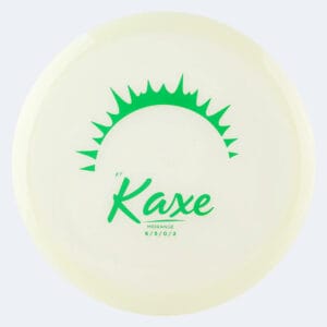 Kastaplast Kaxe in white, k1 glow plastic and glow effect