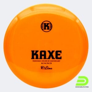 Kastaplast Kaxe in orange, im K1 Kunststoff und ohne Spezialeffekt