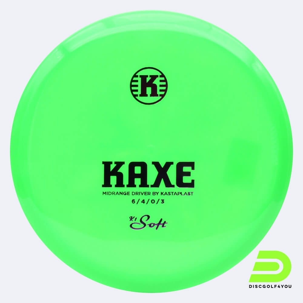 Kastaplast Kaxe in green, k1 soft plastic