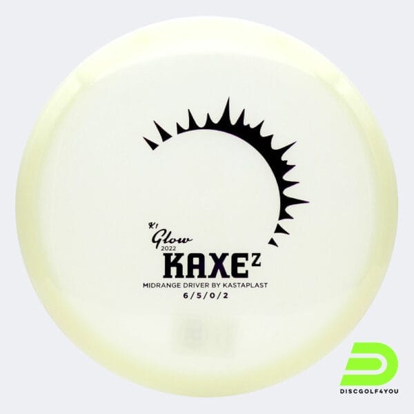 Kastaplast KaxeZ in weiss, im K1 Glow Kunststoff und glow Spezialeffekt
