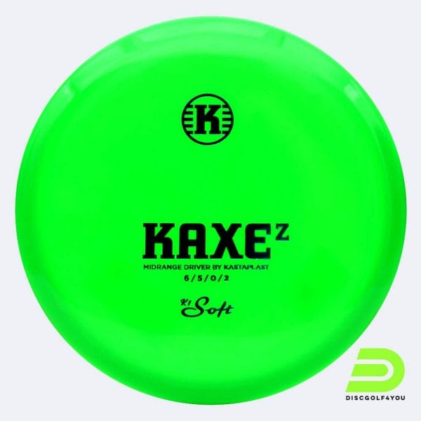 Kastaplast KaxeZ in green, k1 soft plastic