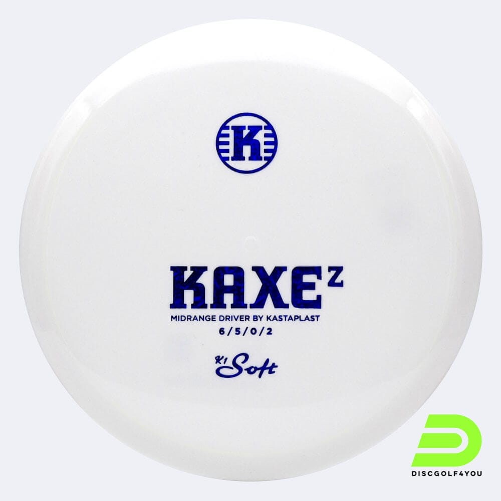 Kastaplast KaxeZ in white, k1 soft plastic