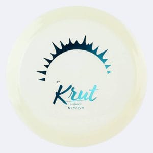 Kastaplast Krut in white, k1 glow plastic and glow effect