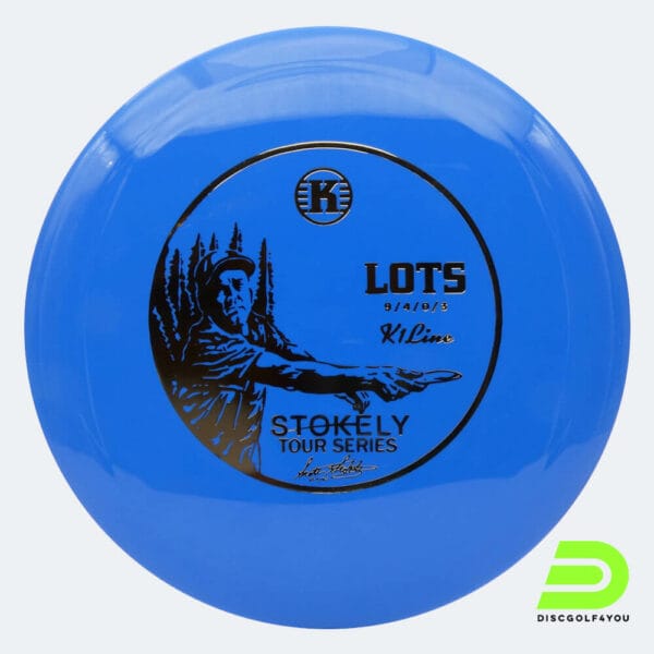 Kastaplast Lots Stokely Tour Series in blue, k1 plastic