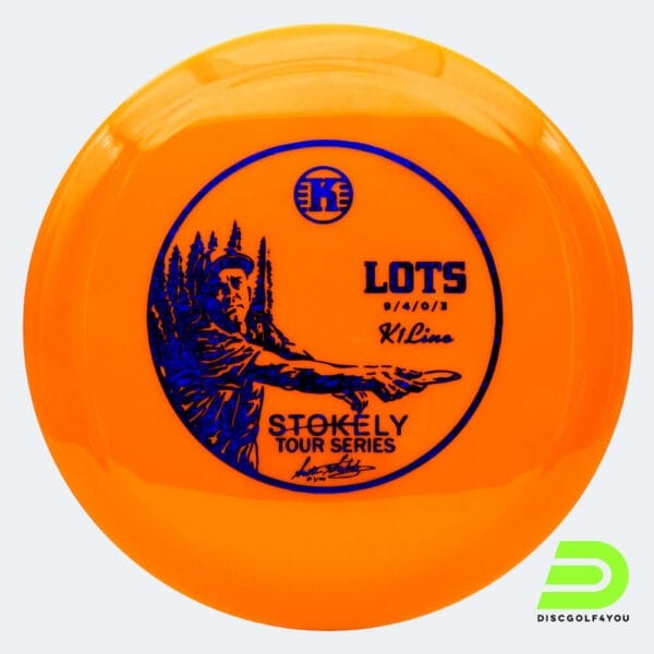 Kastaplast Lots Stokely Tour Series in orange, im K1 Kunststoff und ohne Spezialeffekt