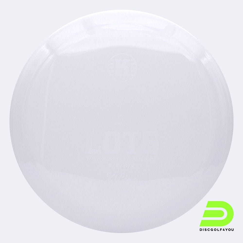 Kastaplast Lots in white, k1 plastic