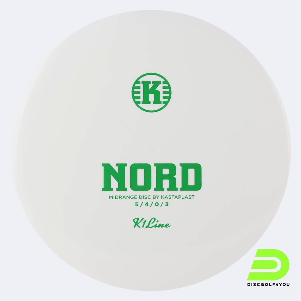 Kastaplast Nord in white, k1 plastic