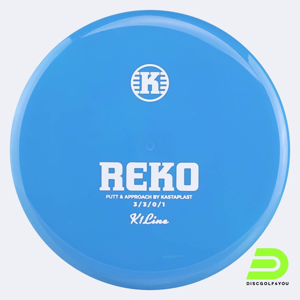 Kastaplast Reko in blue, k1 plastic