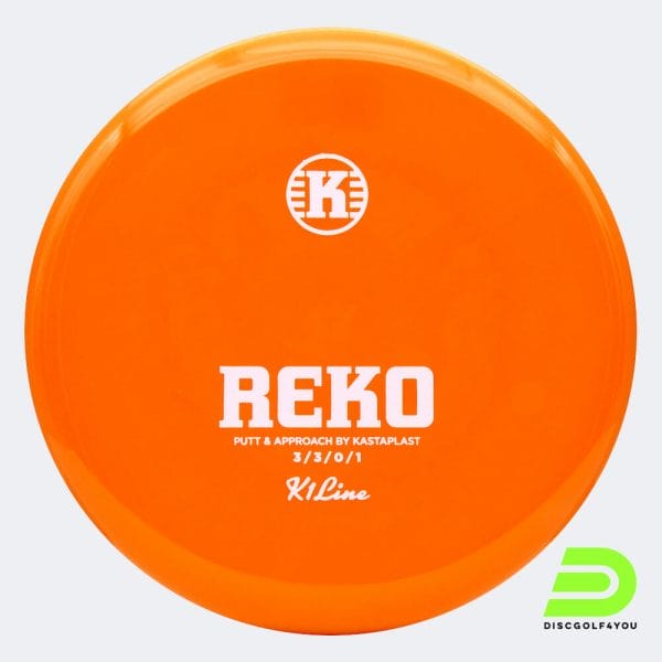 Kastaplast Reko in orange, im K1 Kunststoff und ohne Spezialeffekt