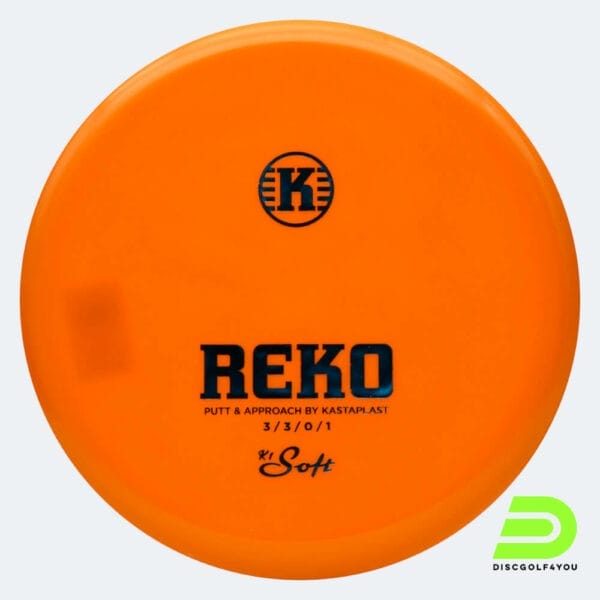 Kastaplast Reko in classic-orange, k1 soft plastic