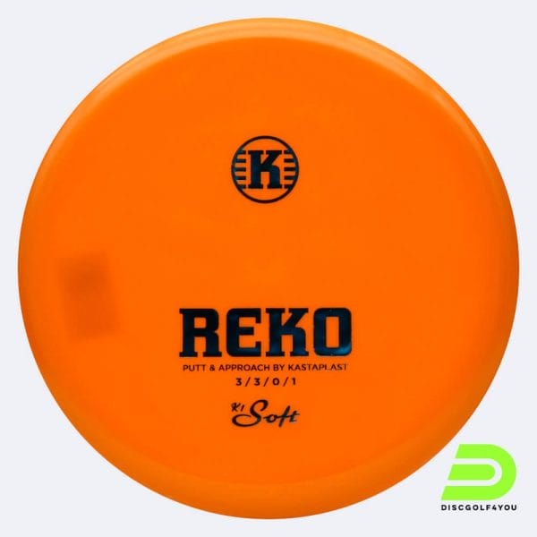 Kastaplast Reko in classic-orange, k1 soft plastic