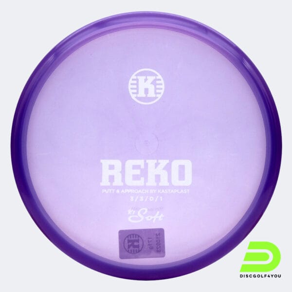 Kastaplast Reko in purple, k1 soft plastic