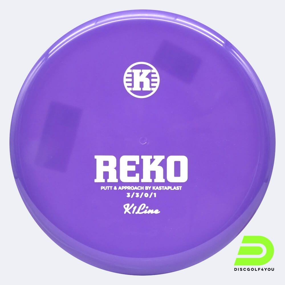 Kastaplast Reko in violett, im K1 Kunststoff und ohne Spezialeffekt