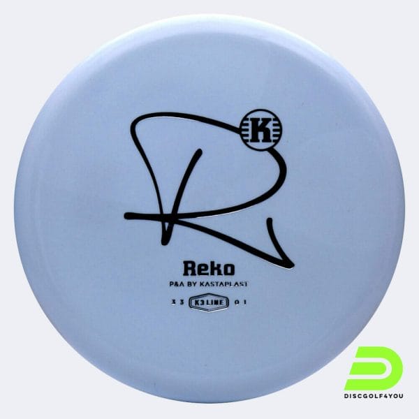 Kastaplast Reko in hellblau, im K3 Kunststoff und ohne Spezialeffekt