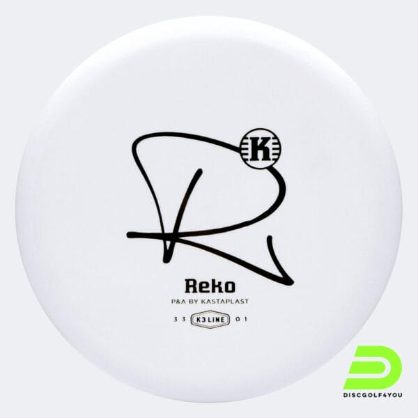 Kastaplast Reko in white, k3 plastic
