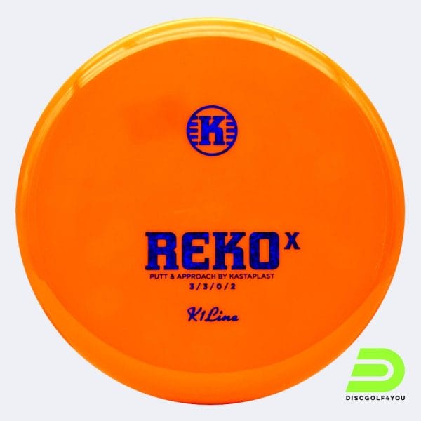 Kastaplast RekoX in classic-orange, k1 plastic