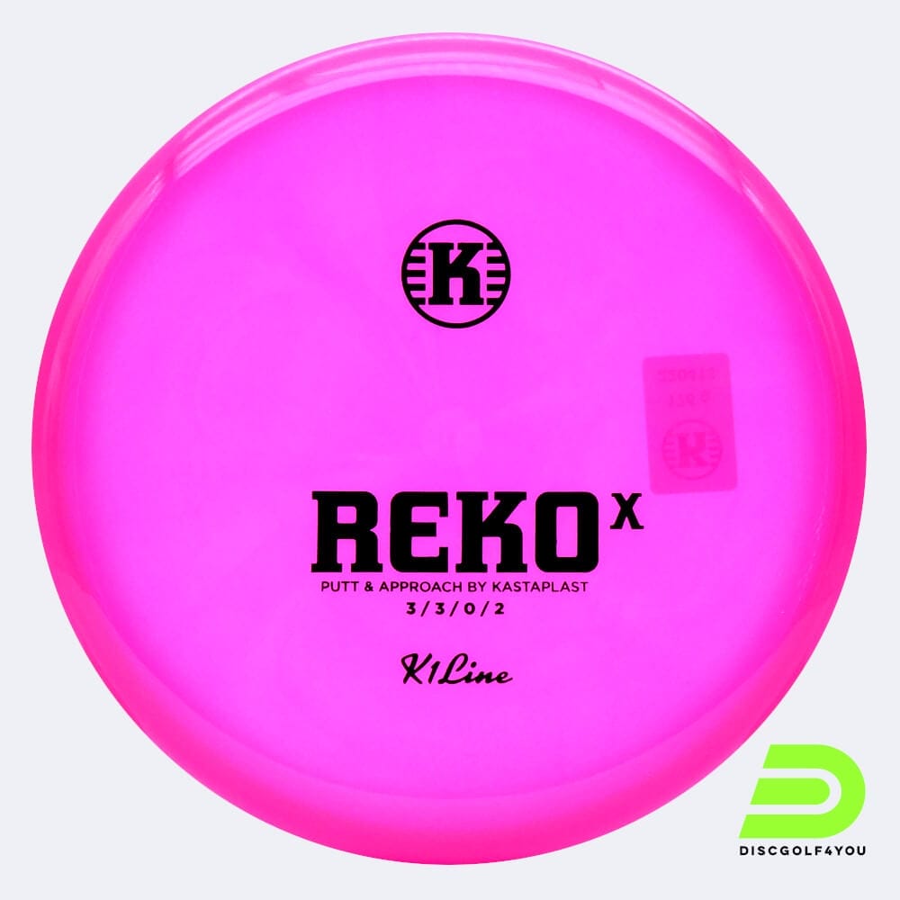 Kastaplast RekoX in pink, k1 plastic