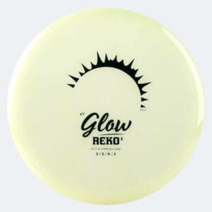 Kastaplast RekoX in white, k1 glow plastic and glow effect