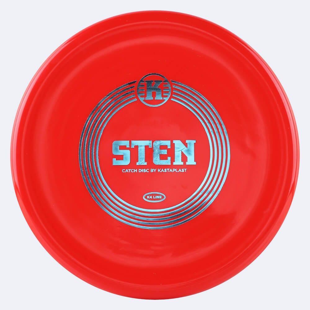 Kastaplast Sten in rot, im K4 Kunststoff und ohne Spezialeffekt