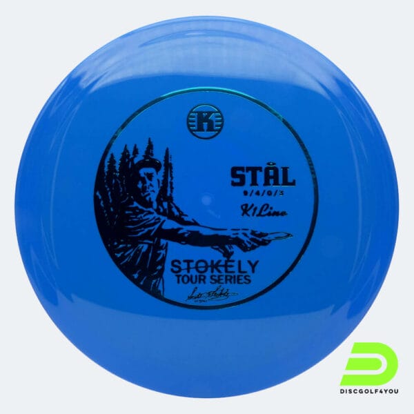 Kastaplast Stål Stokely Tour Series in blue, k1 plastic