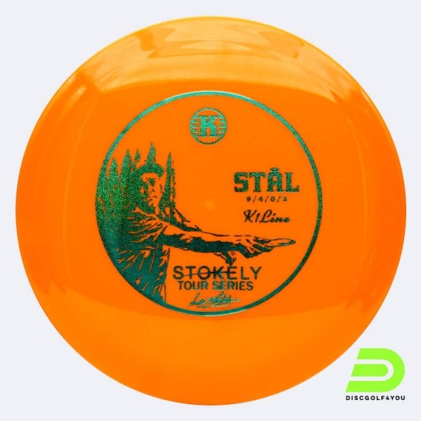 Kastaplast Stål Stokley Tour Series in classic-orange, k1 plastic