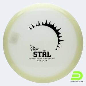Kastaplast Stål in weiss, im K1 Glow Kunststoff und glow Spezialeffekt