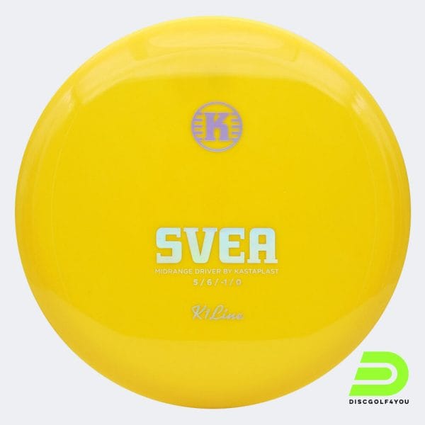 Kastaplast Svea in gelb, im K1 Kunststoff und ohne Spezialeffekt