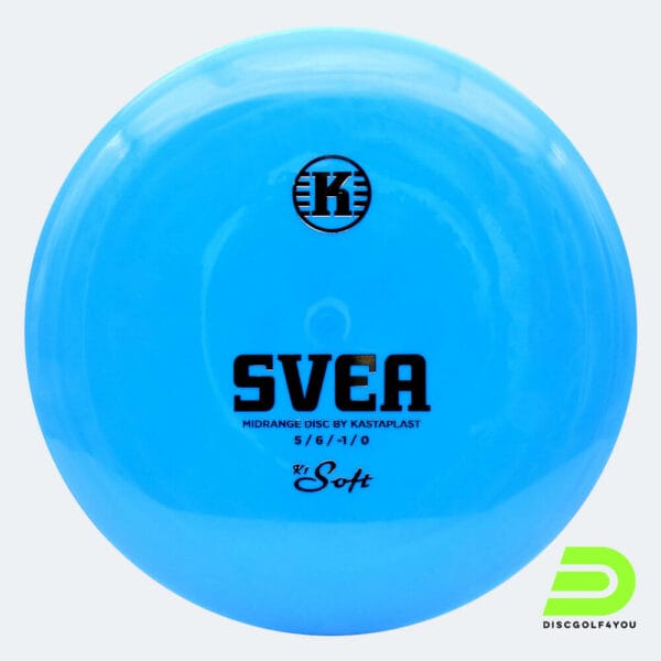 Kastaplast Svea in blue, k1 soft plastic