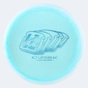 Latitude 64° Compass Linus Carlsson in turquoise, opto ice orbit plastic