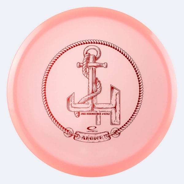Latitude 64° Anchor in rosa, im Opto Moonshine Kunststoff und glow Spezialeffekt