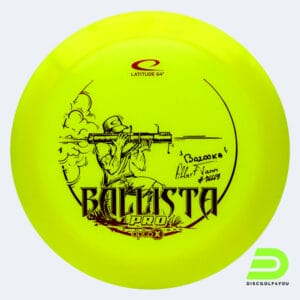 Latitude 64° Ballista Pro Albert Tamm TS in gelb, im Opto X Kunststoff und ohne Spezialeffekt