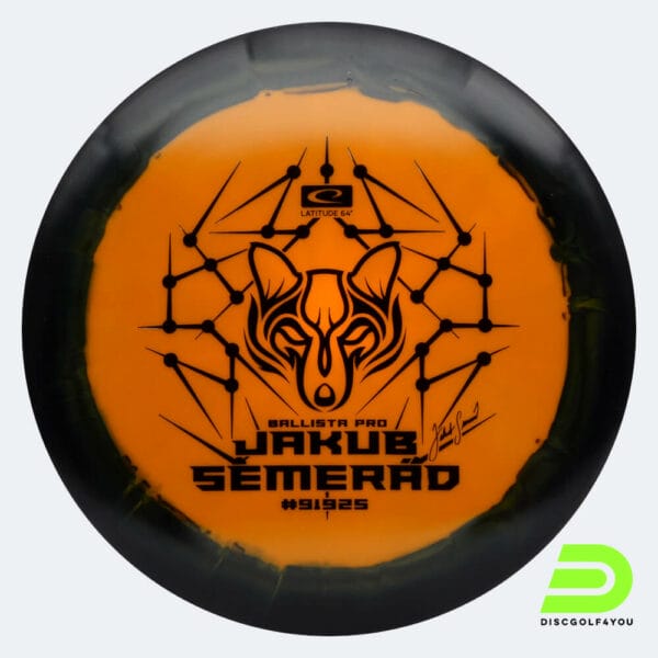 Latitude 64° Ballista Pro - Jakub Semerad Team Series in orange, im Gold Orbit Kunststoff und ohne Spezialeffekt
