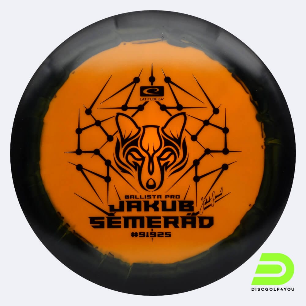 Latitude 64° Ballista Pro - Jakub Semerad Team Series in orange, im Gold Orbit Kunststoff und ohne Spezialeffekt