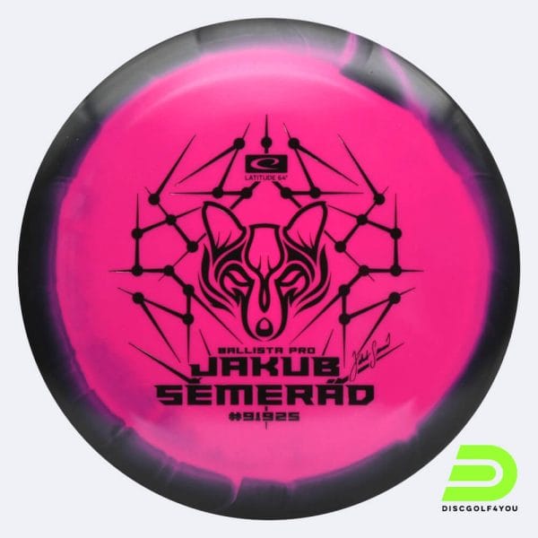 Latitude 64° Ballista Pro - Jakub Semerad Team Series in pink, gold orbit plastic