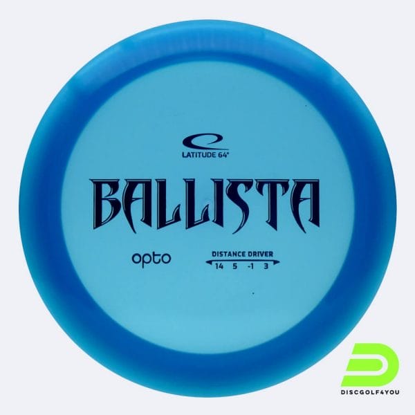 Latitude 64° Ballista in blue, opto plastic