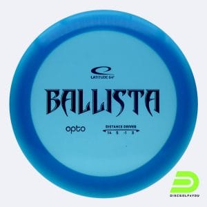 Latitude 64° Ballista in blue, opto plastic