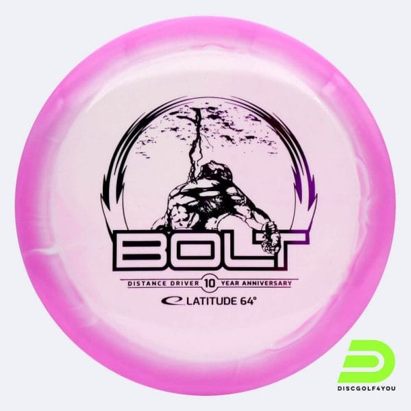 Latitude 64° Bolt 10 Year Anniversary in rosa, im Gold Kunststoff und ohne Spezialeffekt