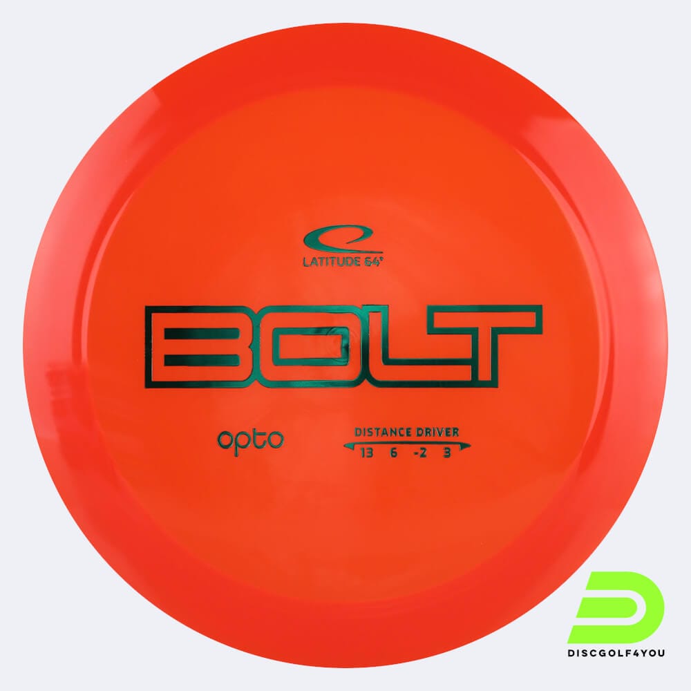 Latitude 64° Bolt in red, opto plastic