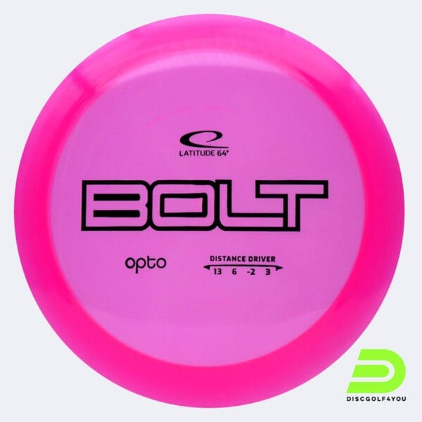 Latitude 64° Bolt in rosa, im Opto Kunststoff und ohne Spezialeffekt