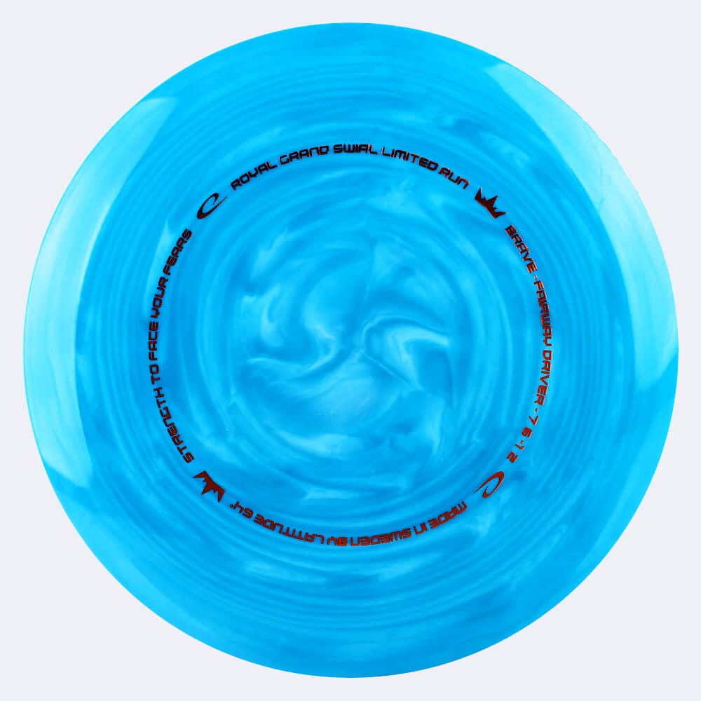 Latitude 64° Brave in blau, im Royal Grand Kunststoff und burst Spezialeffekt