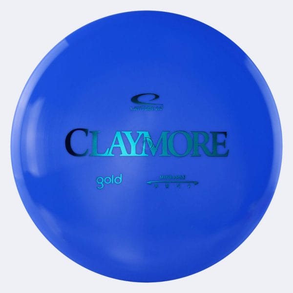 Latitude 64° Claymore in blue, gold plastic