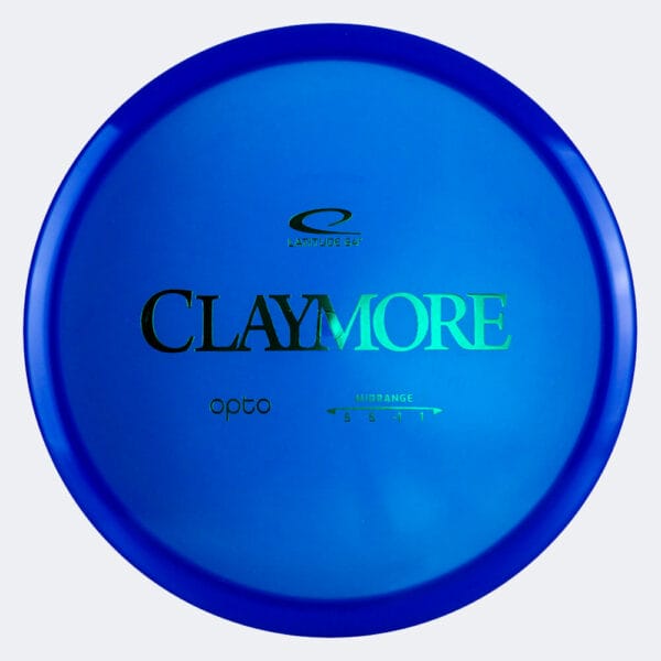 Latitude 64° Claymore in blau, im Opto Kunststoff und ohne Spezialeffekt