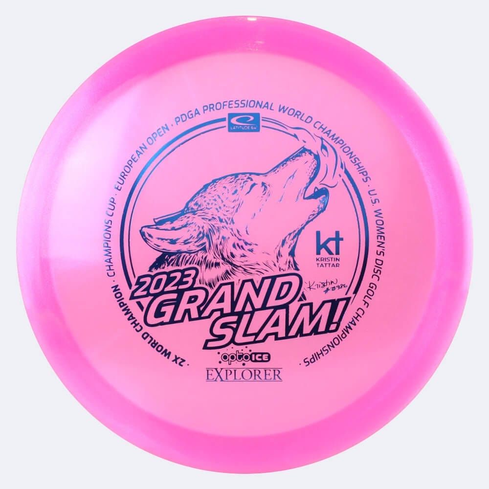 Latitude 64° Explorer Kristin Tattar Grand Slam in pink, opto ice glimmer plastic