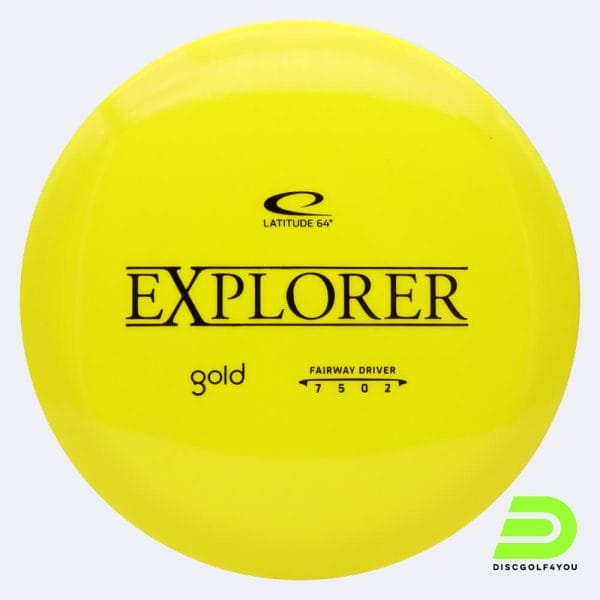 Latitude 64° Explorer in yellow, gold plastic