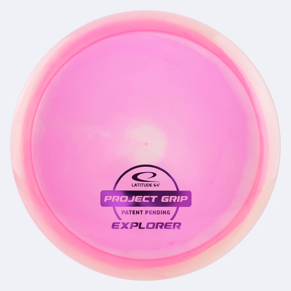 Latitude 64° Explorer in pink, project grip plastic and prototype effect