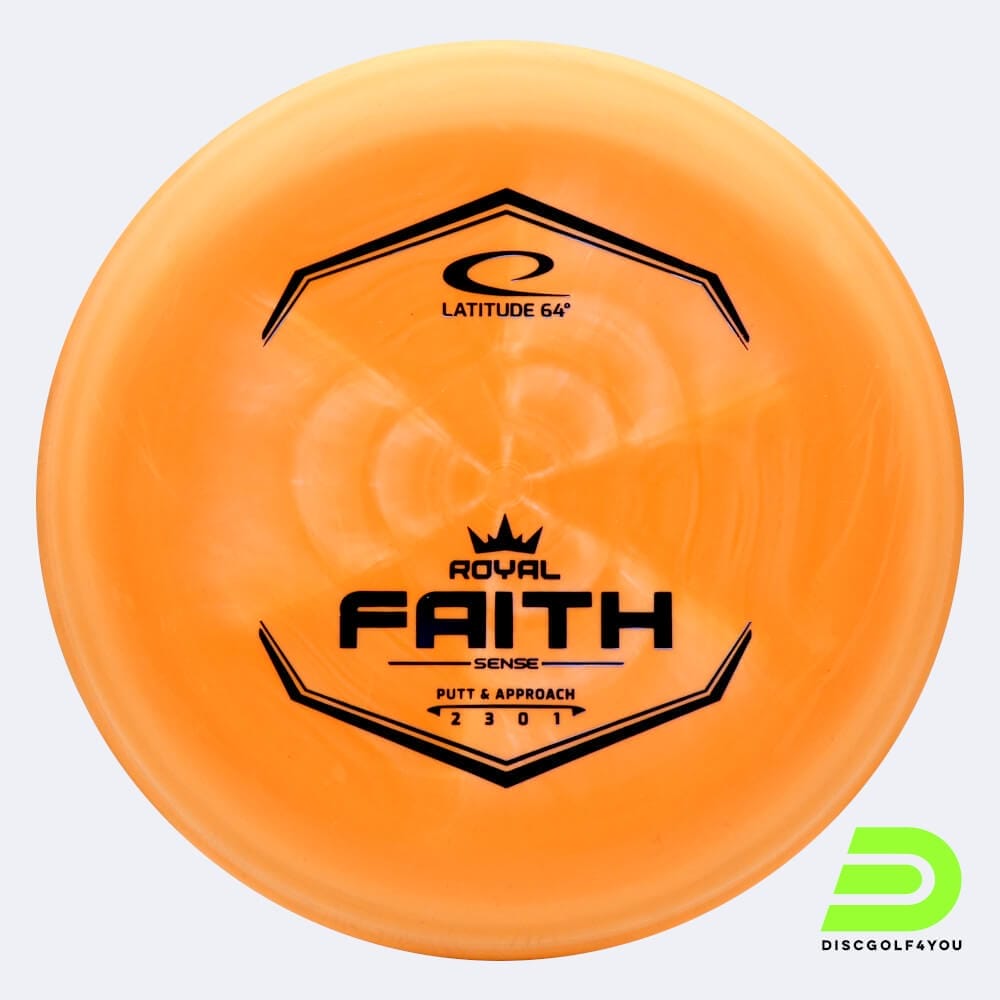 Latitude 64° Faith in orange, im Sense Kunststoff und ohne Spezialeffekt