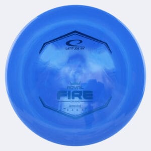 Latitude Fire in blue, royal grand plastic and burst effect