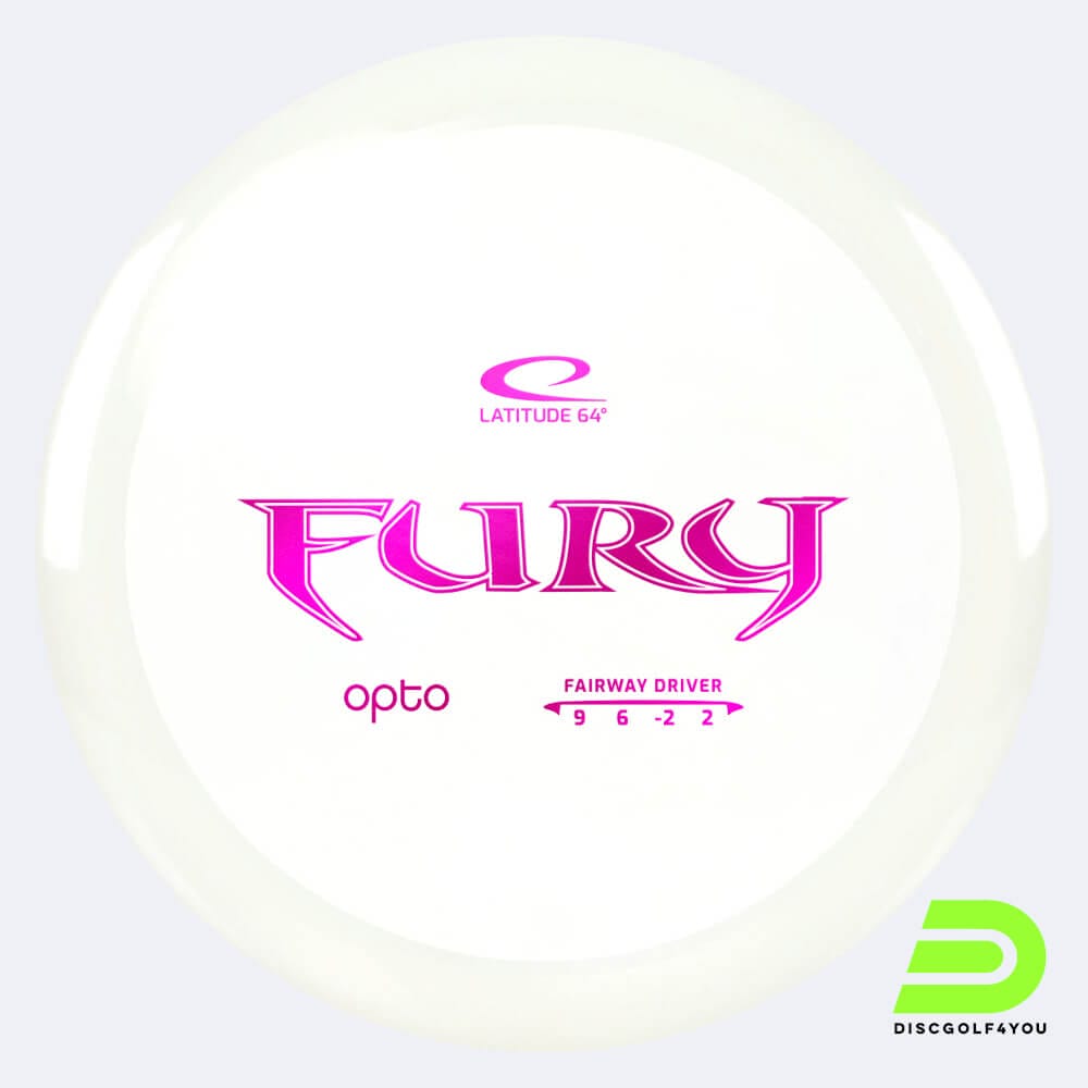 Latitude 64° Fury in white, opto plastic