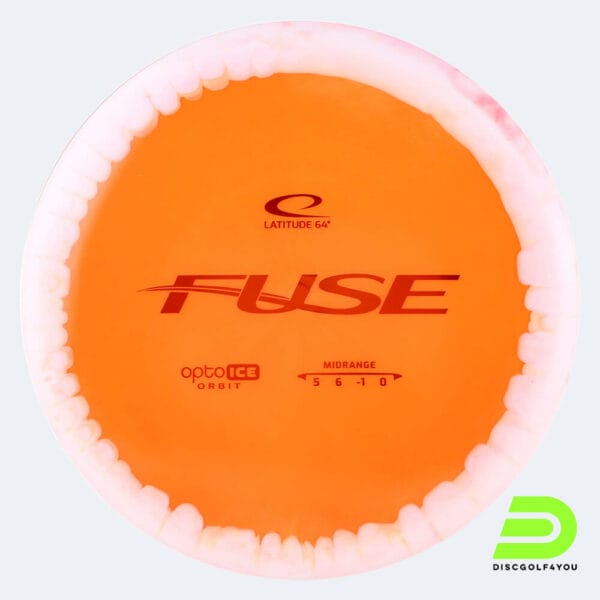 Latitude 64° Fuse in orange, im Opto Ice Orbit Kunststoff und ohne Spezialeffekt