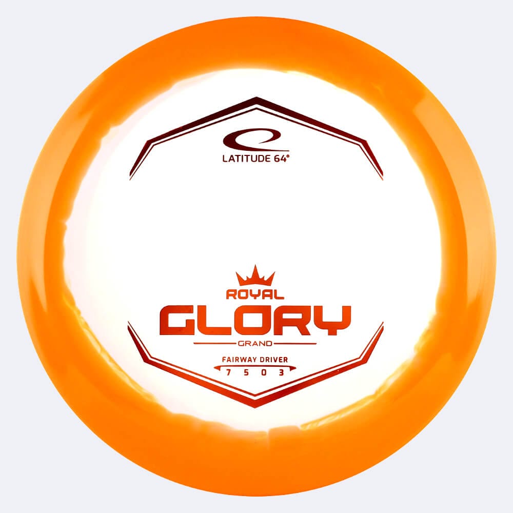 Latitude 64° Glory in orange, im Grand Orbit Kunststoff und ohne Spezialeffekt